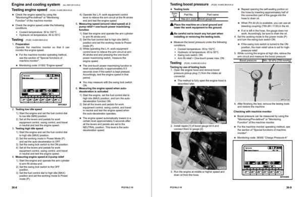 komatsu PC210LC 10 repair manual