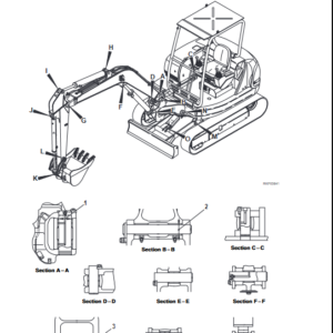 Komatsu PC35R-8 PC45R-8 Excavator Workshop Manual