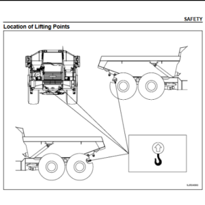 Komatsu HM350-2 USA Dump Truck S.N A11001-UP Operation and Maintenance Manual