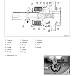 Komatsu WB142-5 USA Backhoe Loader Workshop Manual